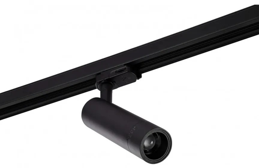 Spot LED directionabil pe sina GALILEO TRACK 3Line CCT 15W negru