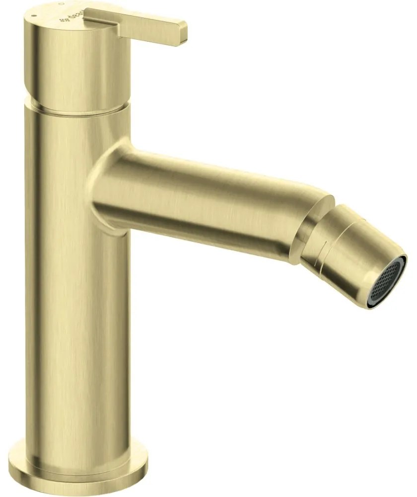 Baterie bideu culoare auriu periat Deante Silia Auriu periat