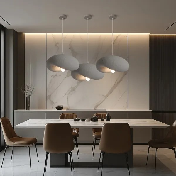 BRILAGI - Lustră pe cablu WABI SABI 1xE27/60W/230V Ø 40 cm gri