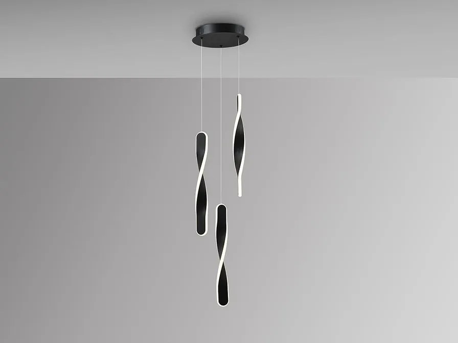 Lustra LED suspendata design modern Twist
