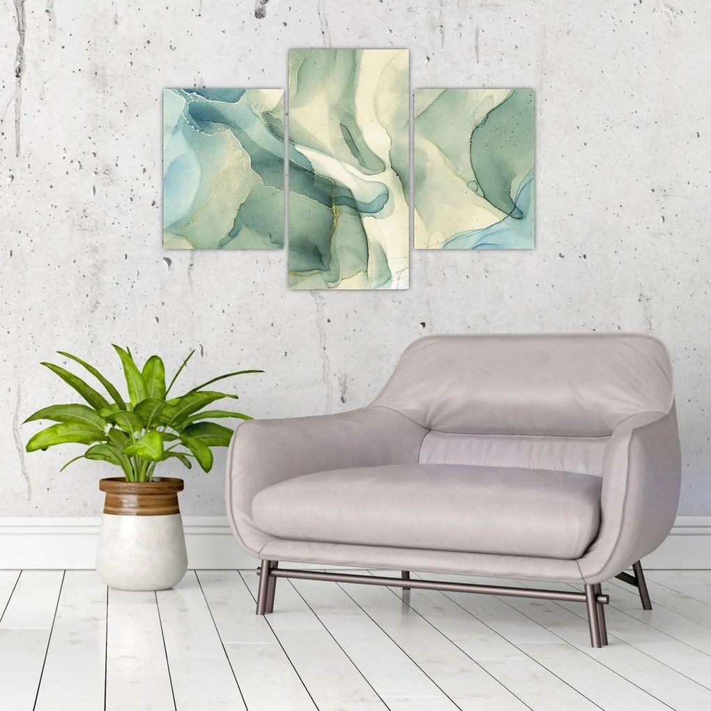 Tablou - Abstract cerneală 3 (90x60 cm)