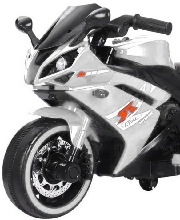 Motocicleta Electrica cu Acumulator Pentru Copii NOVOKIDS™ Storm Motor Duo GTX, Cu melodii si lumini, 12V, Max 30 kg, Trotineta Electrica, Roti