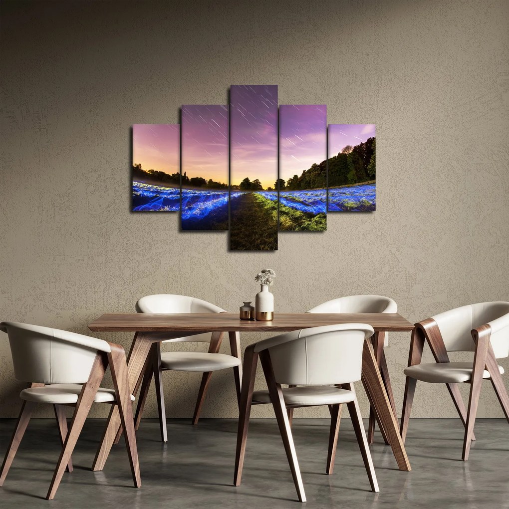 Tablou cu câmp colorat (150x105 cm)