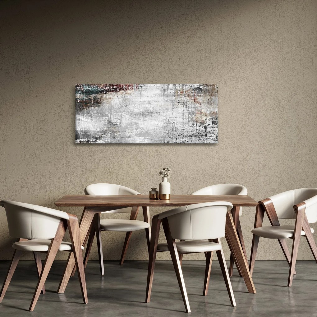 Tablou - Abstract pânză texturată (120x50 cm)