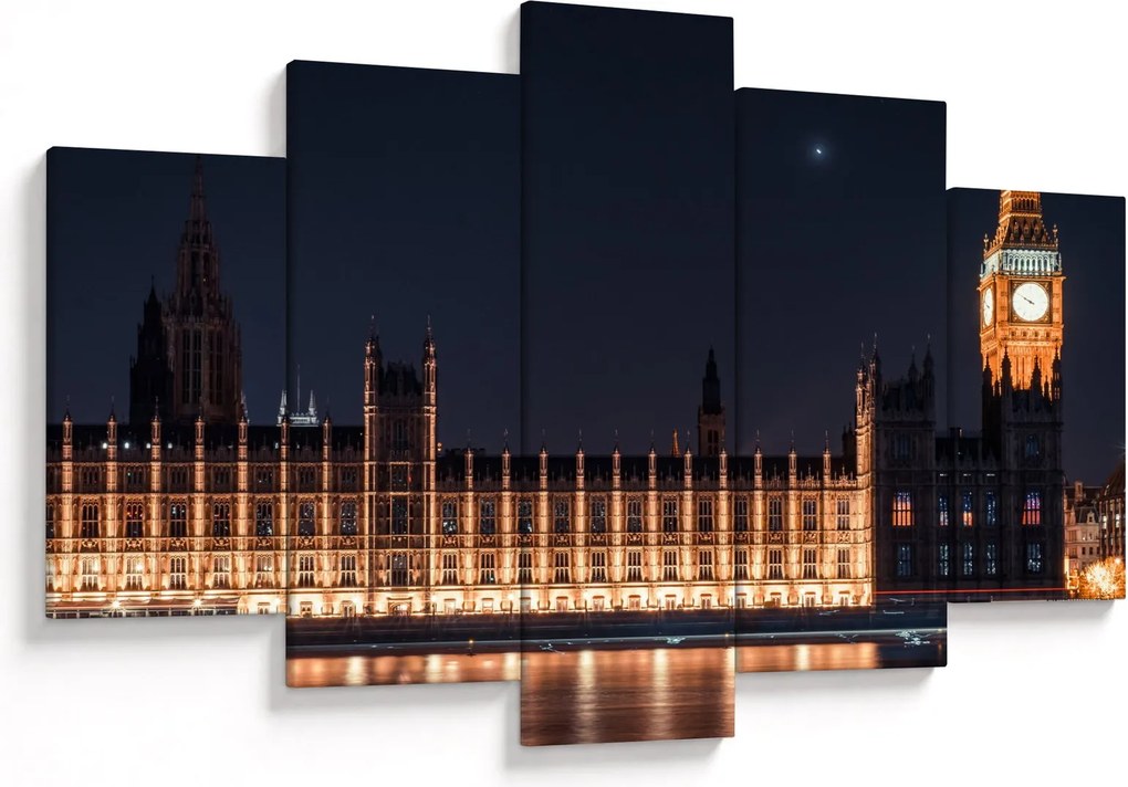 Tablou cu Big Ben din Londra (150x105 cm)