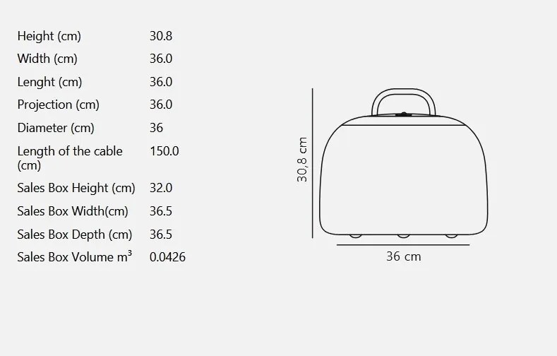 Lampa LED portabila de exterior design nordic IP65 Kettle To-Go Battery green