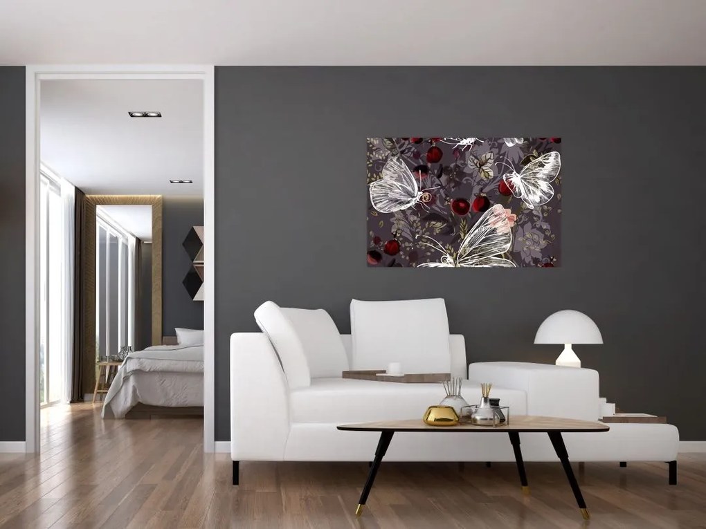 Tablou - Fluture (90x60 cm)