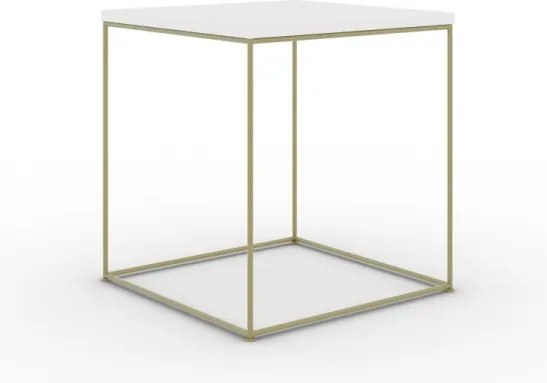 Masuta de cafea, Adina, ADRK Furniture (Culoare: Auriu / Beton)