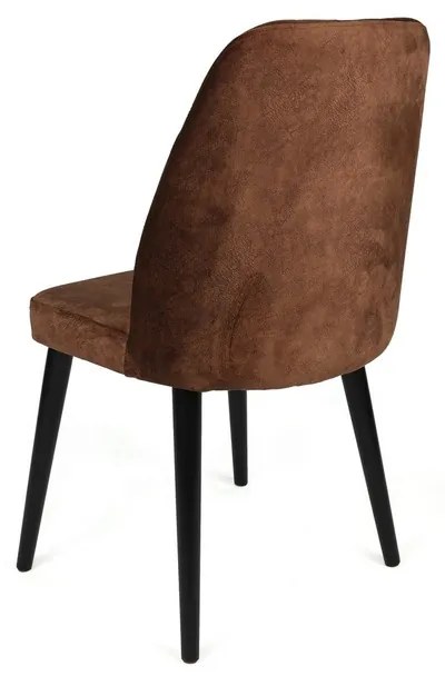 Set de scaune de sufragerie Alfa Brown, 4 buc.