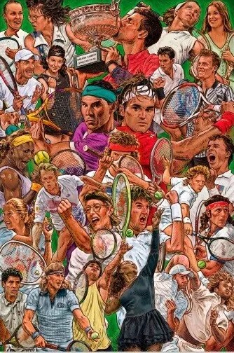 Poster Legends of the Tennis