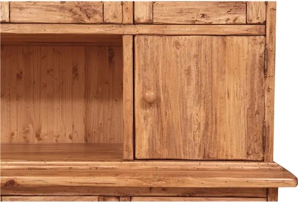 Vitrina, L156  50 H200 cm, 4 usi si sertare