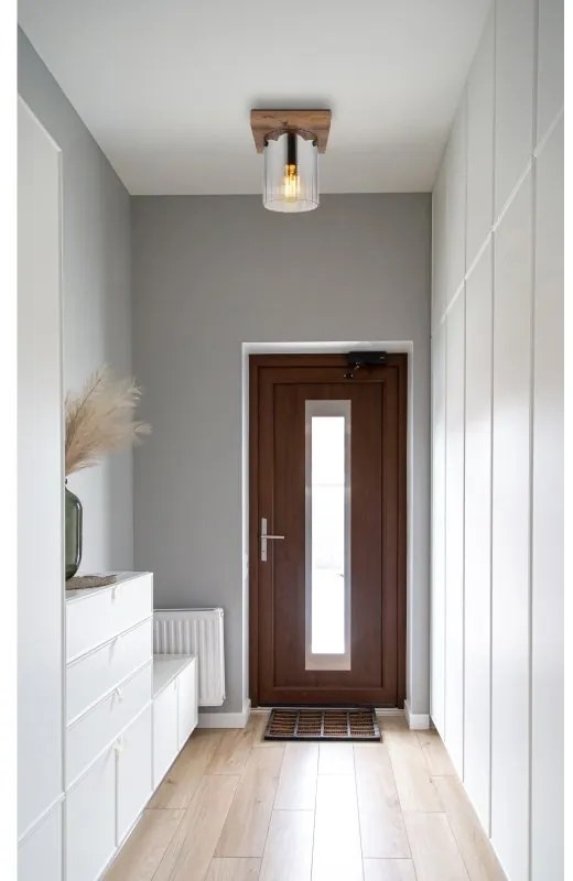 Spot aplicat MDF si sticla fumurie UNDERWOOD