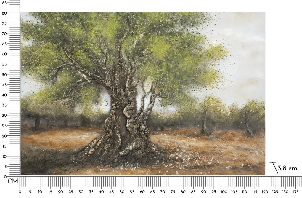 Mauro Ferretti Pictura Pe Panza, Maslin, -C- Cm 120X3,8X78 | Aosom Romania