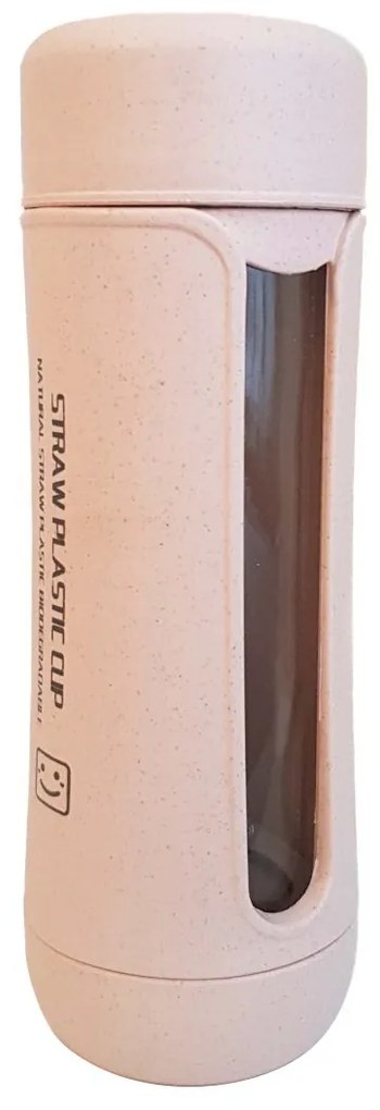 Sticla Termos ,protectie  Biodegradabila, Mov, 330 ml