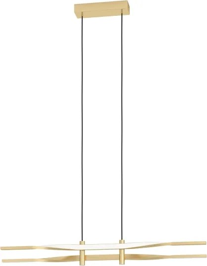 Eglo 901226 - Lustră suspendată cu cablu COLMEAL LED/21W/230V, auriu