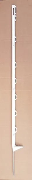 ShopJK STÂLP DIN PLASTIC ECO 105 CM ALB
