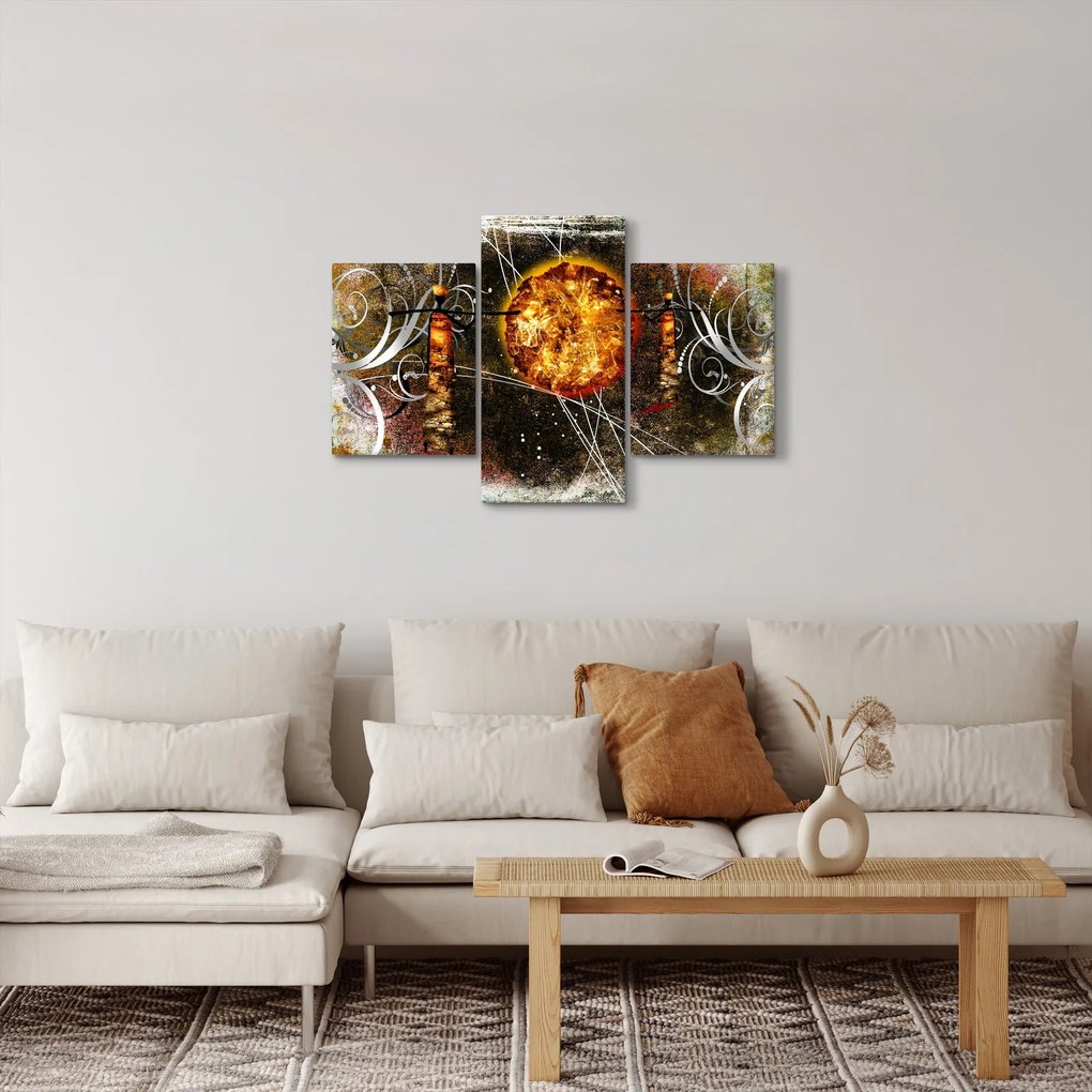 Tablou cu pictură epochală străveche (90x60 cm)