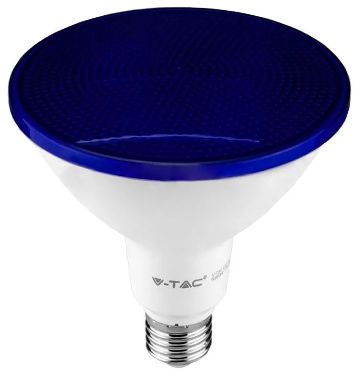 Bec led par38 e27 17w ip65 - albastru