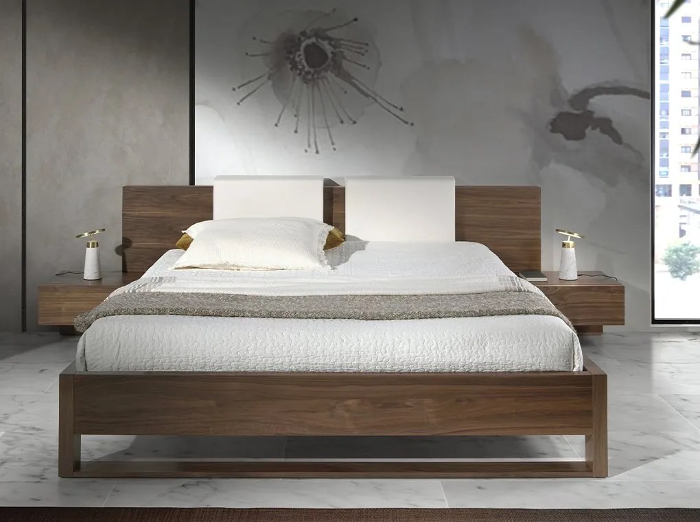 Veioza, Lampa de masa design LUX LED dimabil Calacatta marble white