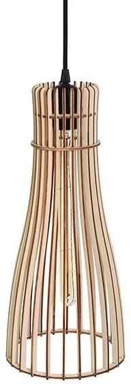 Lustră pe cablu BOTTLE 1xE27/24W/230V