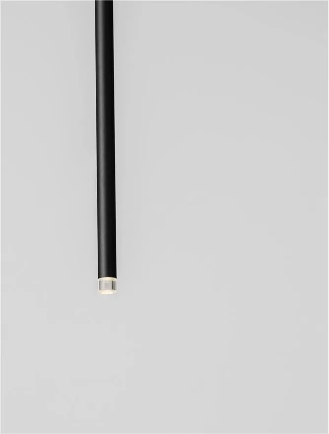 Pendul LED design minimalist STILVI negru