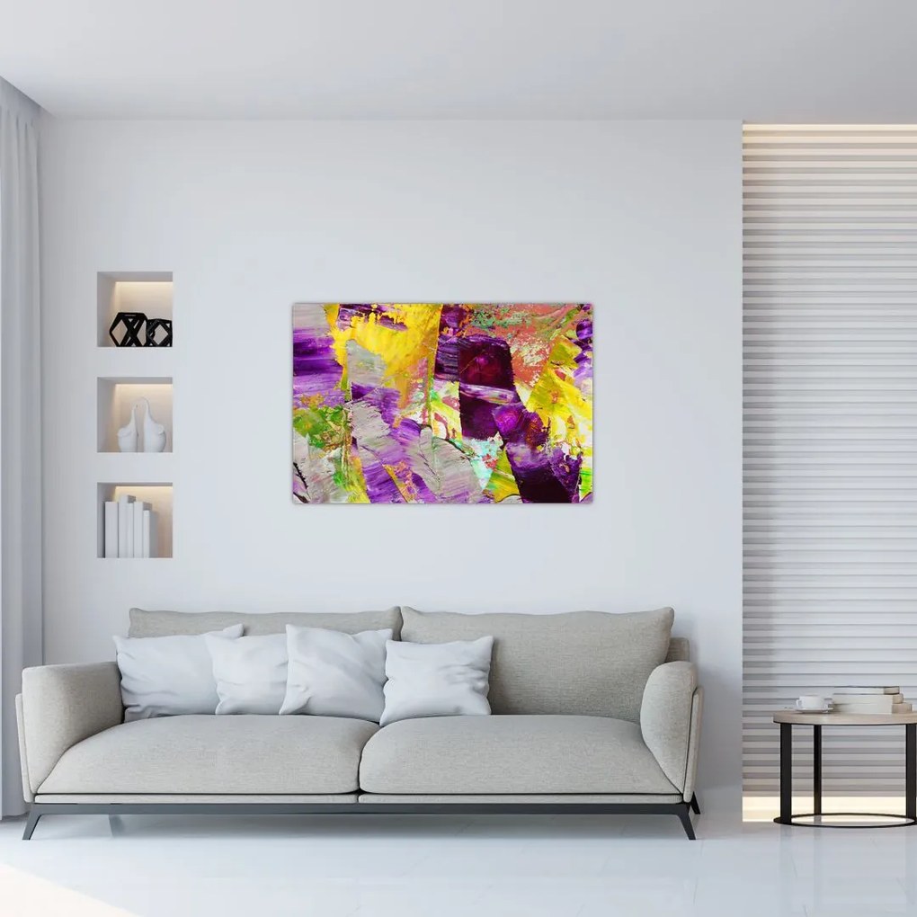 Tablou cu abstracție - pictura (90x60 cm)