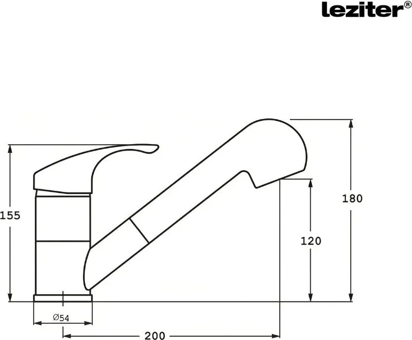 Robinet chiuvetă Carol cromat