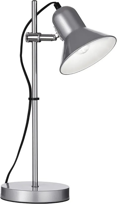 Ideal lux - Lampa de masa 1xE27/60W/230V crom mat