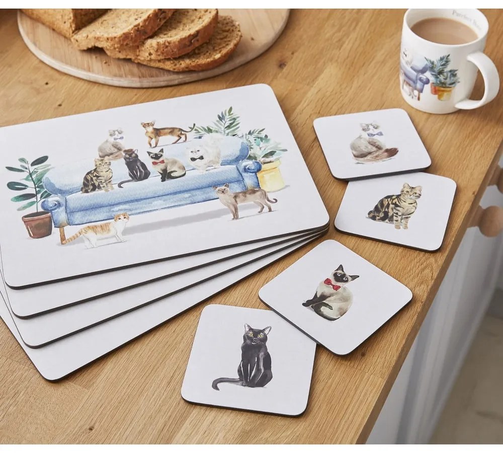 Set de textile pentru bucătărie 13 buc. Curious Cats – Cooksmart ®