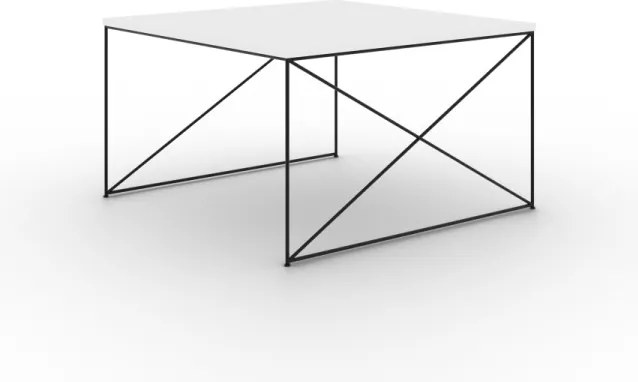 Masuta de cafea, Nelia 2, ADRK Furniture (Culoare: Alb / Beton)