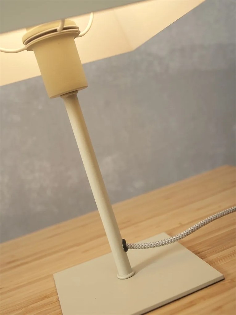 Veioza/Lampa de masa din metal Perth square soft green