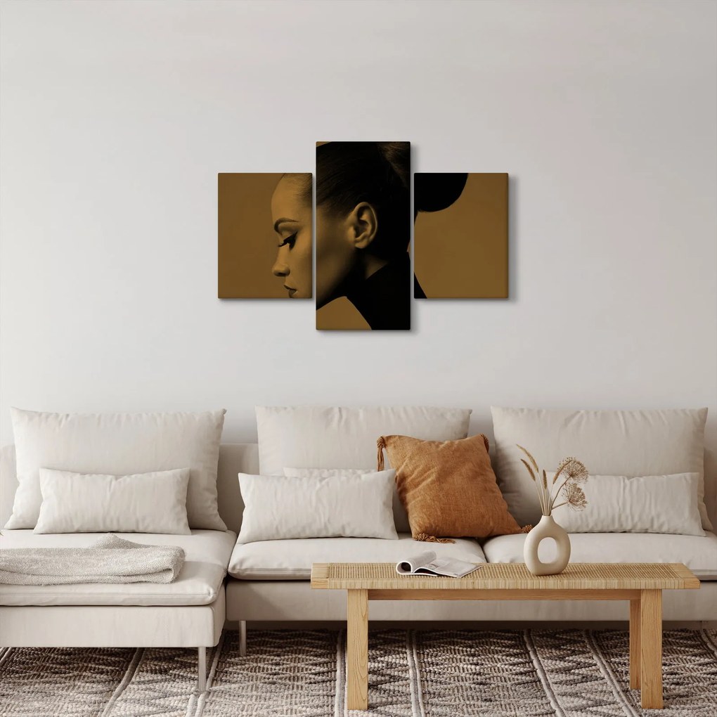 Tablou - Femeie în profil (90x60 cm)