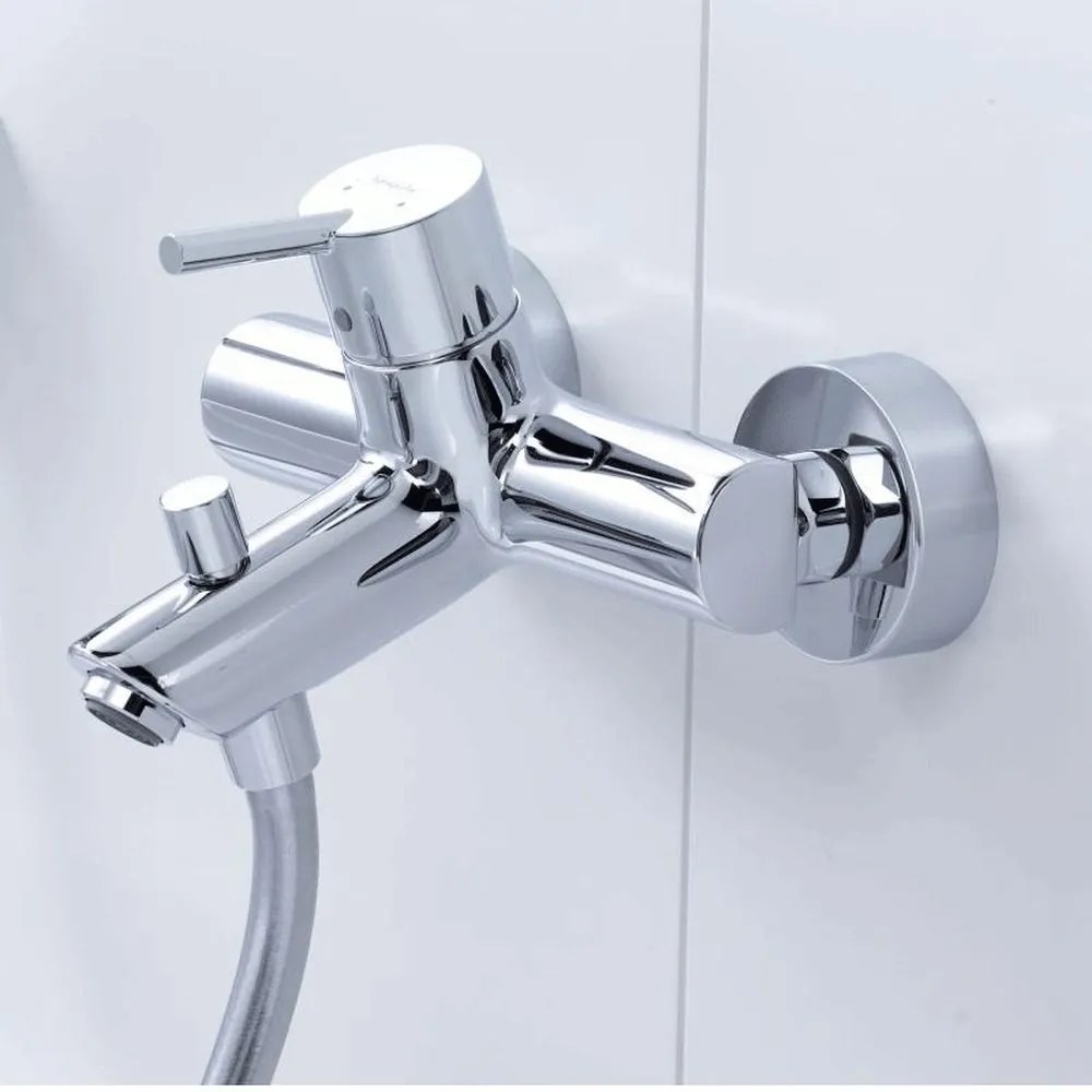 Baterie cada sau dus culoare crom Hansgrohe, Talis S