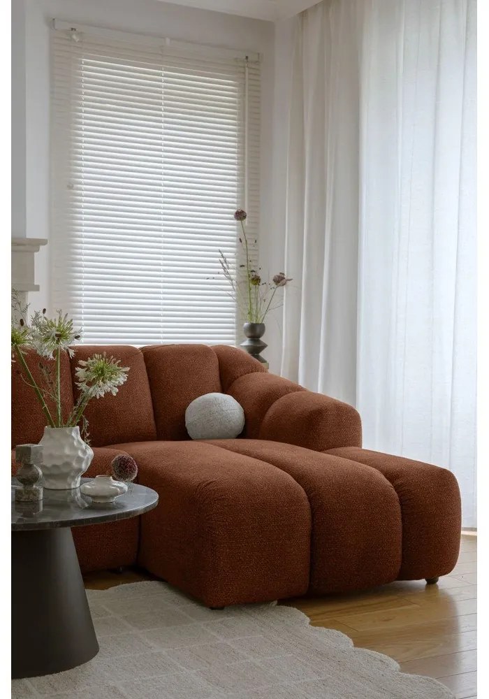 Colțar teracotă (cu colț pe partea stângă/în formă de "U") Shell – Miuform