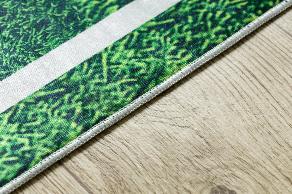 BAMBINO 51760 covor lavabil Teren, fotbal pentru copii anti-alunecare - verde
