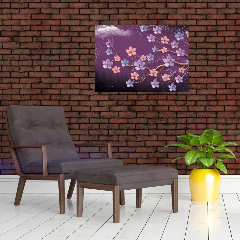 Tablou - Amurg de primăvară (70x50 cm)