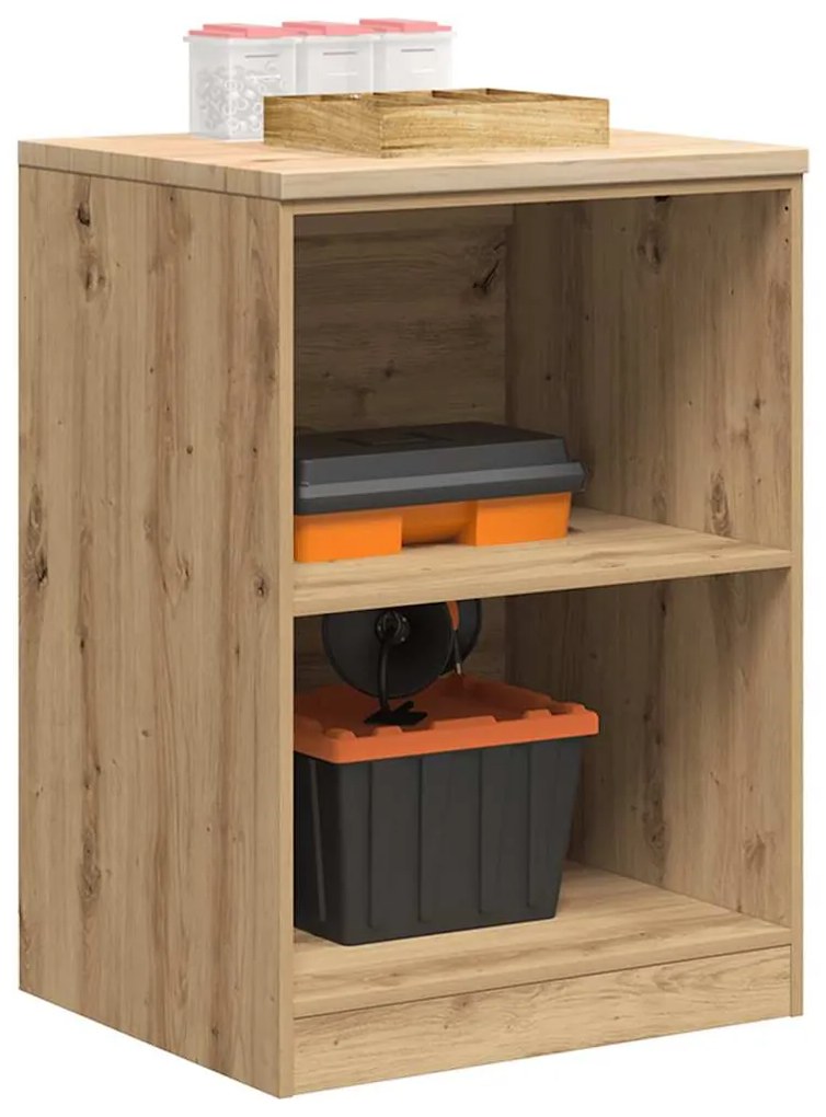 vidaXL Dulap de depozitare pentru garaj Artisan Stejar 60x51x85 cm