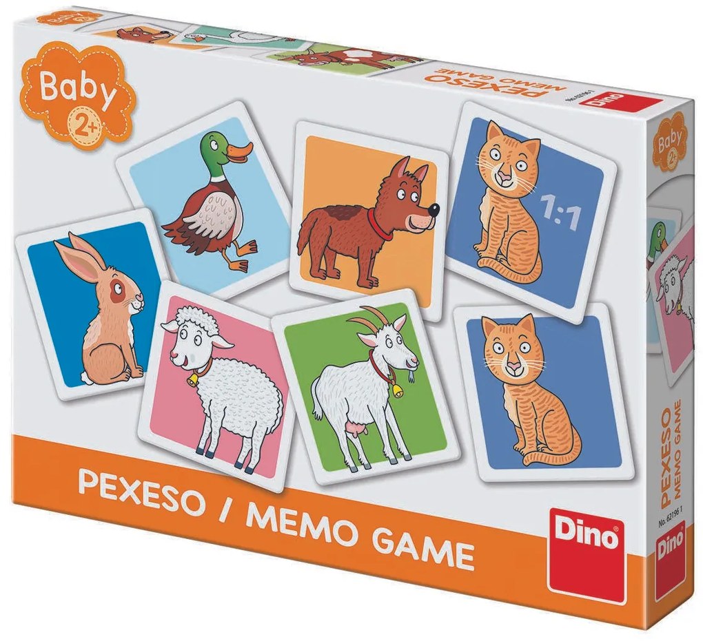 JOC DE MEMORIE - FERMA VESELA - DINO TOYS (621961)