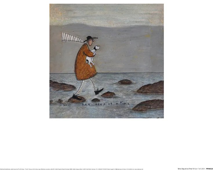 Imprimare de artă Sam Toft - One Step At A Time