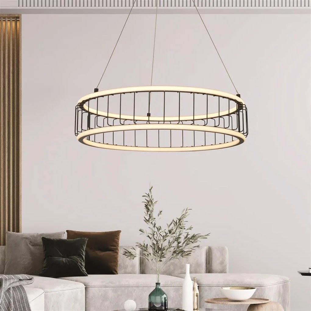 Lustra suspendata LED design modern Circolo