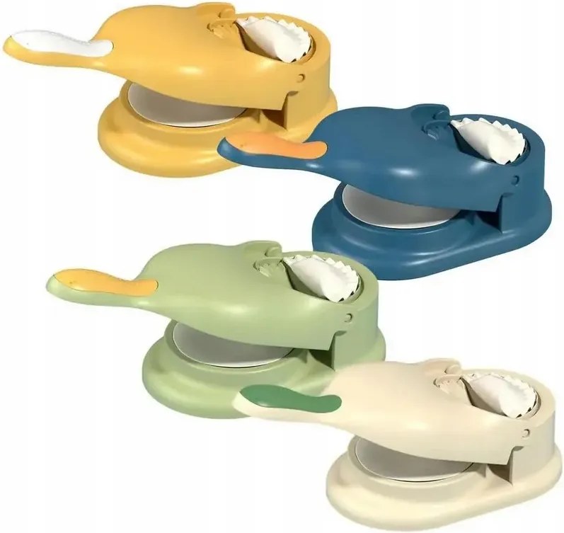 Aparat 2 în1 pentru făcut colțunași/ravioli - mix de culori