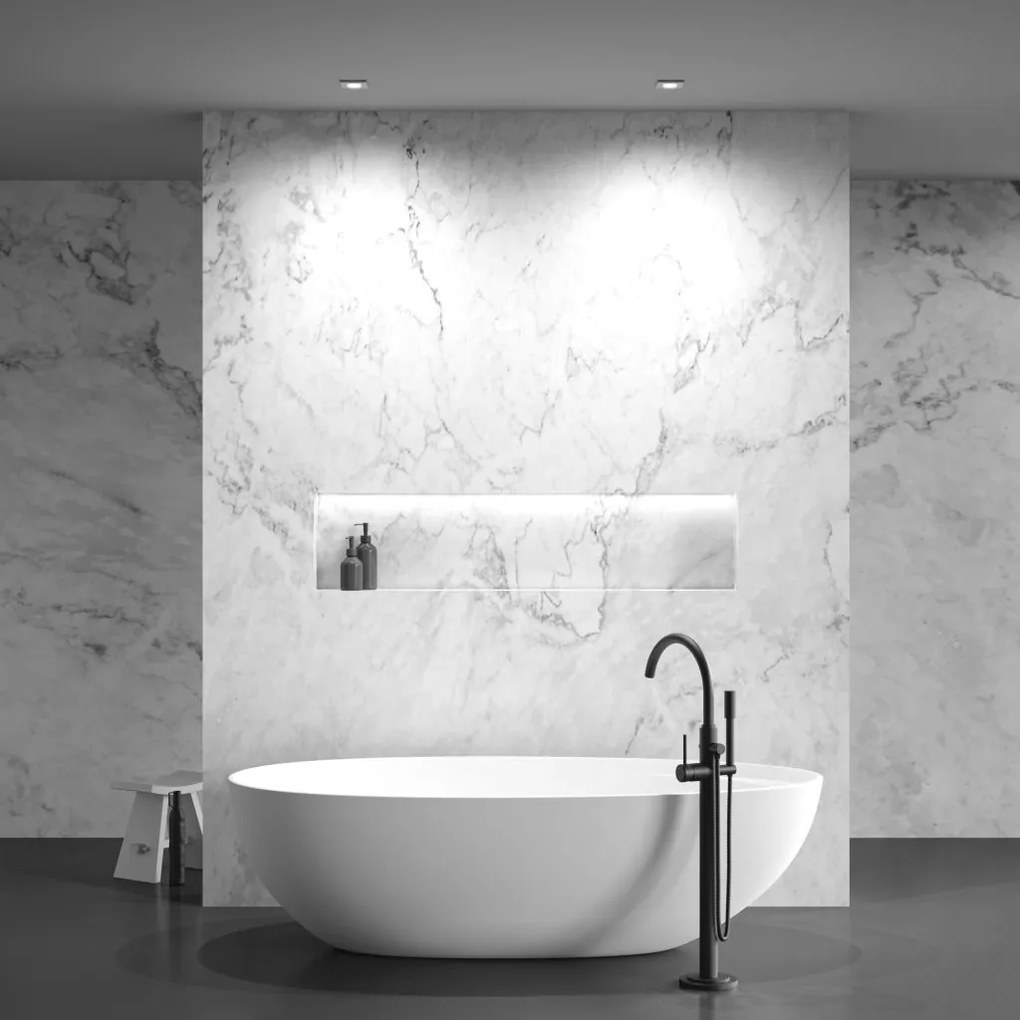 Spot incastrabil design tehnic IP65 Stark alb 8,4x8,4cm