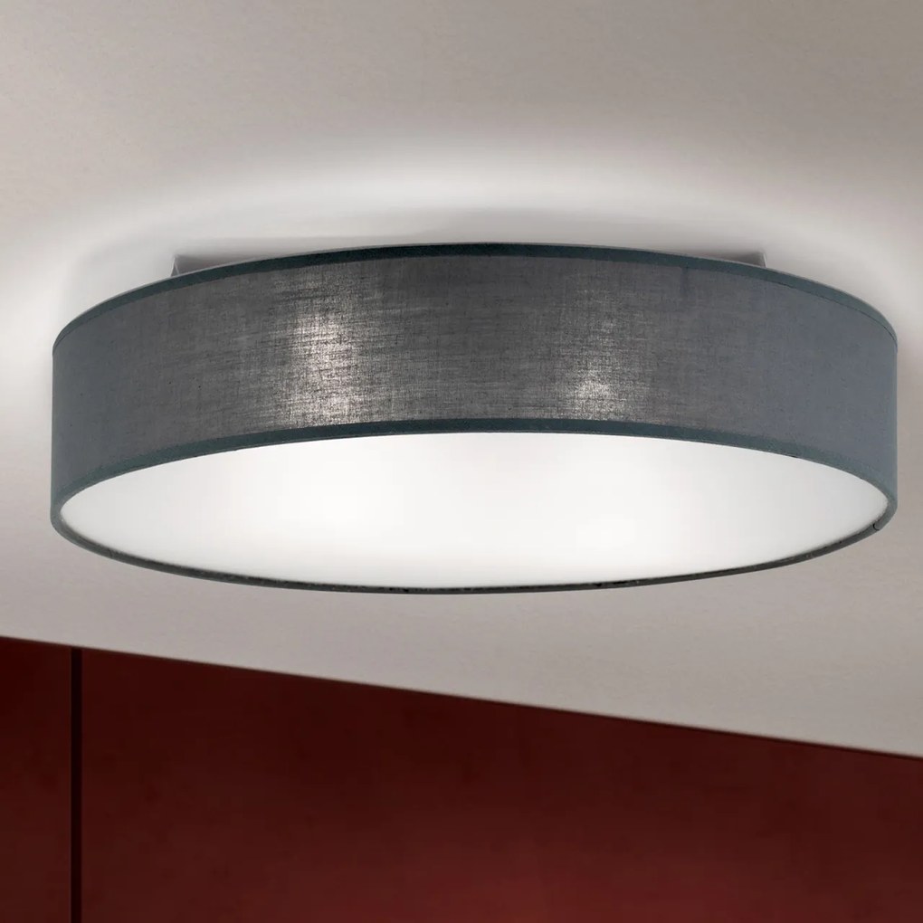 Lustra aplicata design modern Ufo 50cm gri