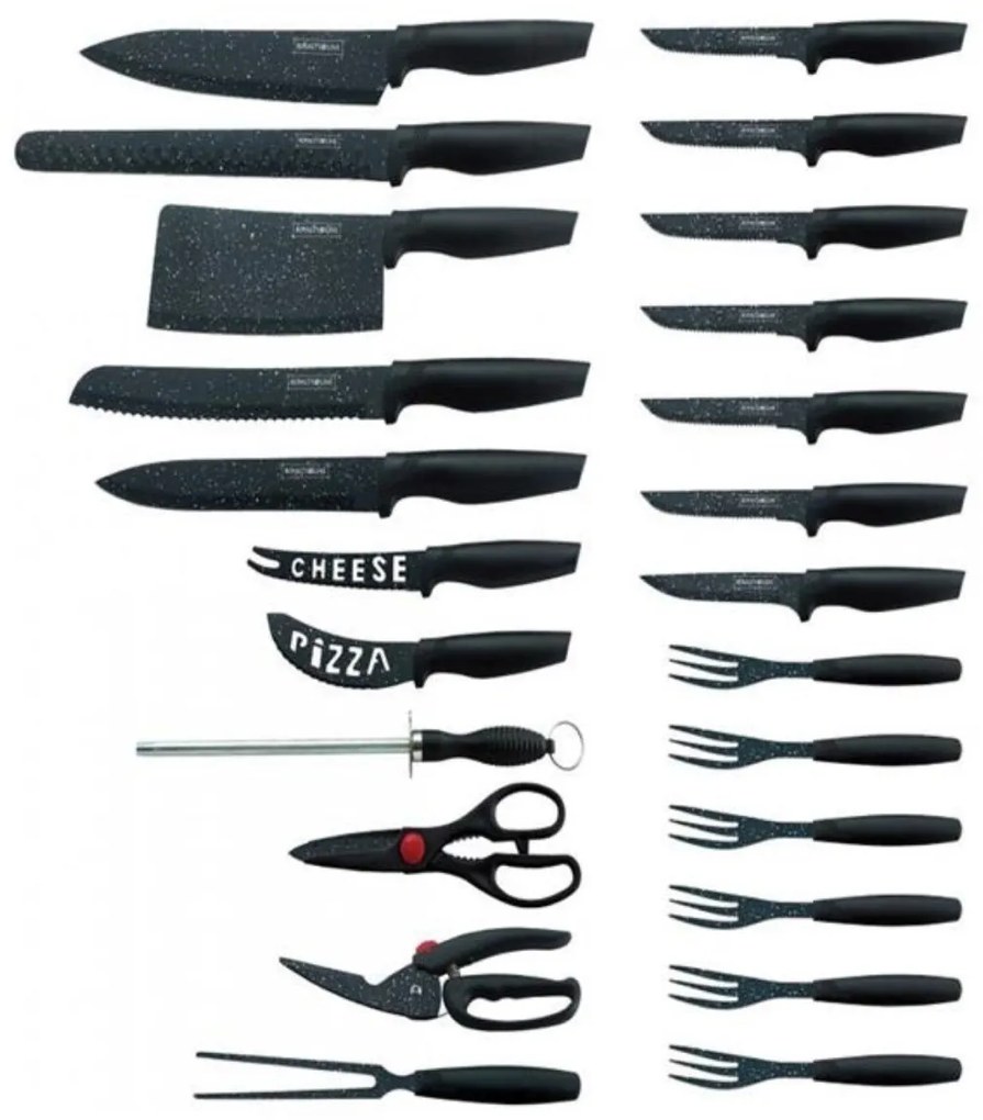 Set de cutite 24 piese Royalty Line RL MB24B