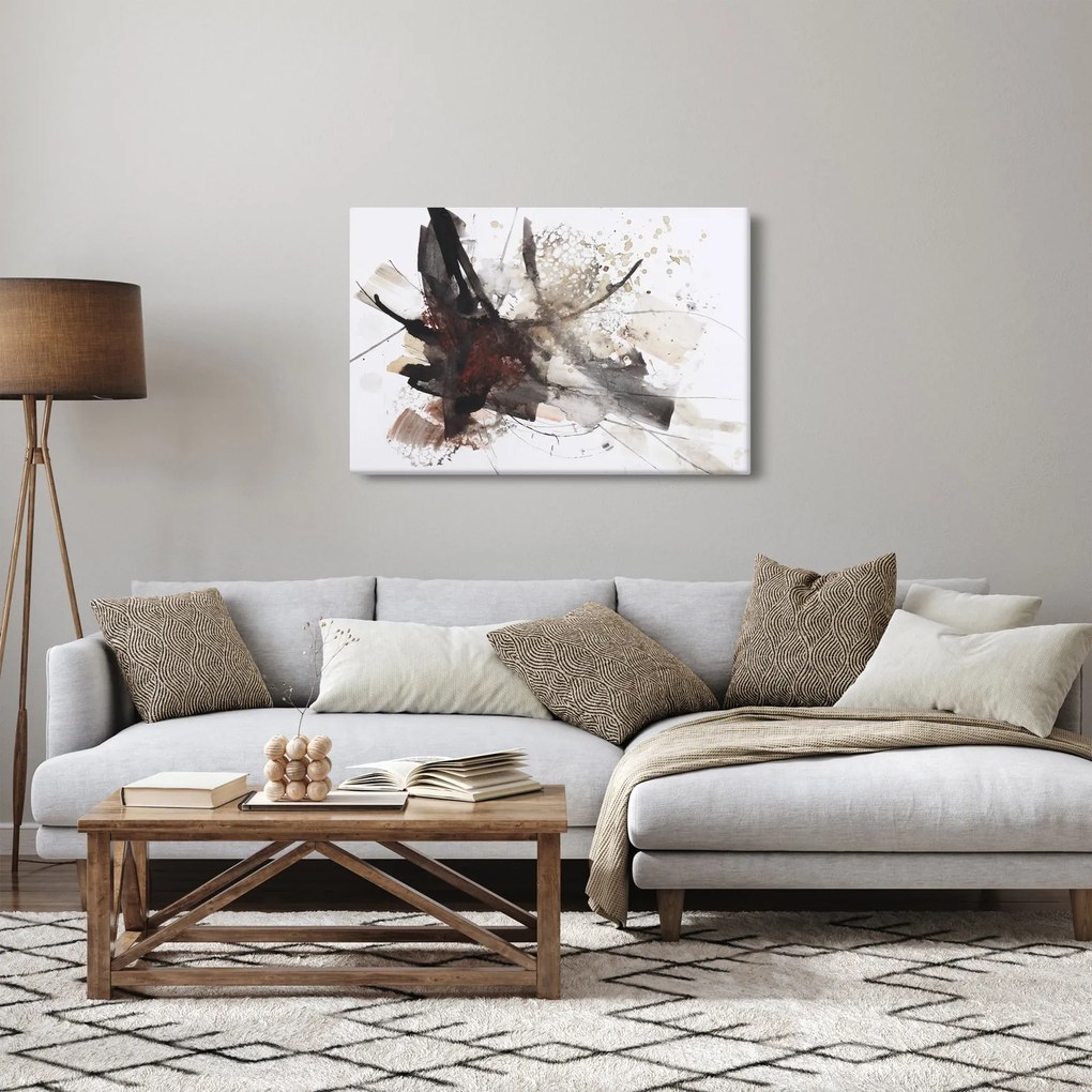 Tablou cu pictură abstactă (90x60 cm)
