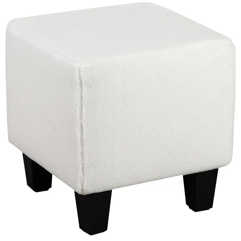 Fotoliu alb wing cu tapițerie din catifea Zhili - Støraa