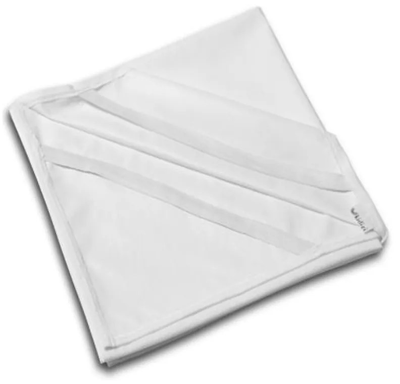 Protectie saltea impermeabila si respirabila din bumbac 120 x 200 cm Kidizi, cu elastic pe colt