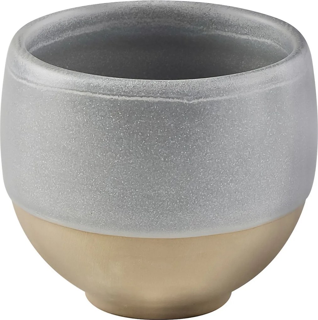 Pahar Ceramica Heritage Gri (Glazurat Manual) 300ml