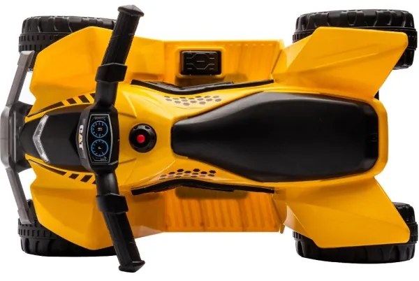 ATV electric pentru copii CAT 30W/4000 mAh galben/negru