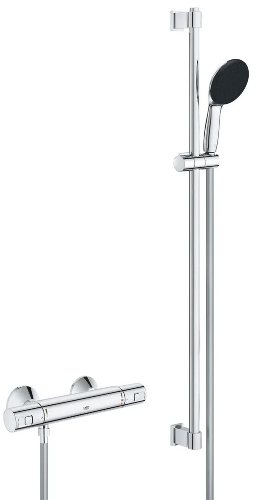 Grohe Precision Start baterie de dus perete da StarLight Chrome 34854001